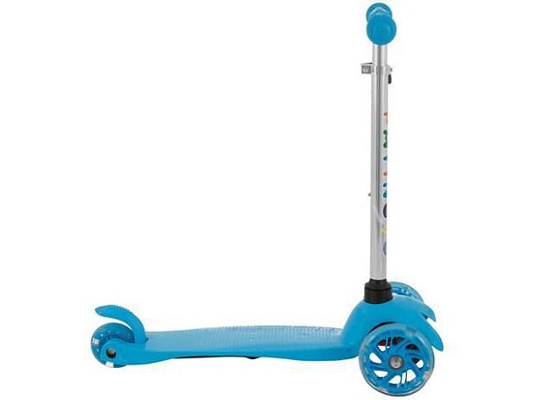 Patinete Com Três Rodas Azul Roda de Silicone 50k Comprar - Lojas Quero  Mais Presentes - Loja de presentes em Pinhais