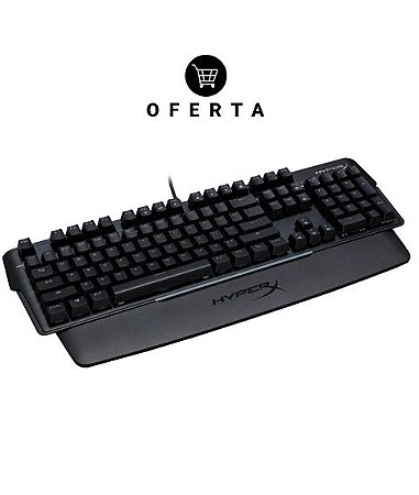 Teclado Mecânico Gamer HyperX Mars, RGB, Switch Outemu Blue, US - HX-KB3BL3-US/R4 (Encomenda, 10 Dias úteis.)