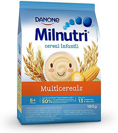 Milnutri cereal Multicereais 180g