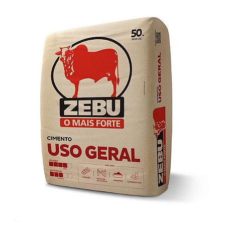 Cimento Zebu CPII F32 50kg