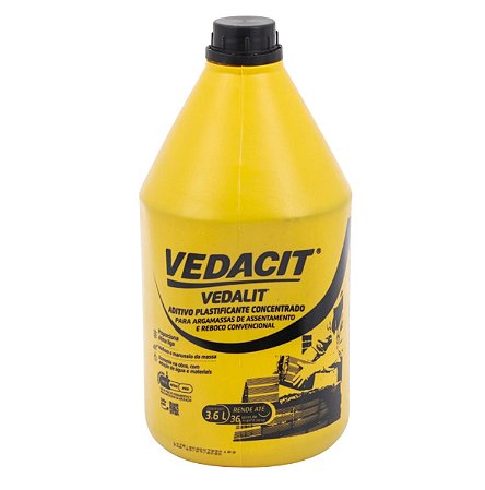 Vedalit Aditivo Plastificante 3,6L Vedacit