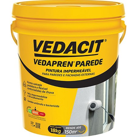 Vedapren Parede Branco 18kg Vedacit
