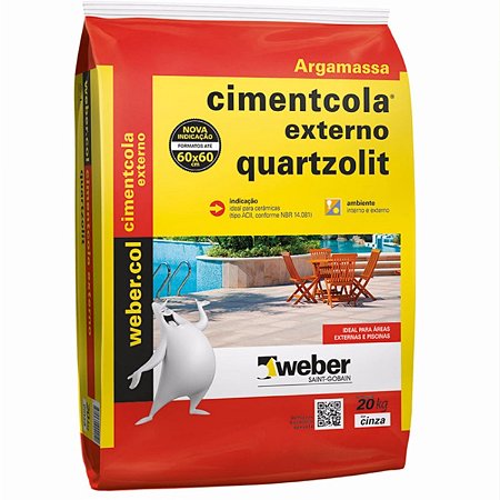 Argamassa AC2 20kg Quartzolit