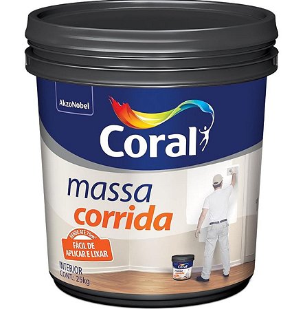 Massa Coral Lata 25kg
