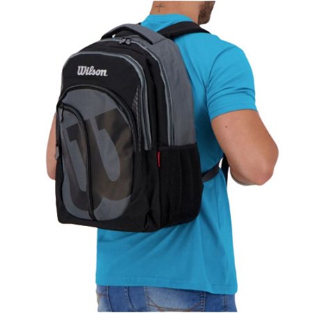 Mochila Esportiva C/ Porta Notebook - Uso Diário - Wilson