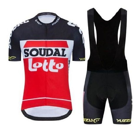 Roupa Ciclismo Masculino Bretelle+ Camisa - Lotto Soudal