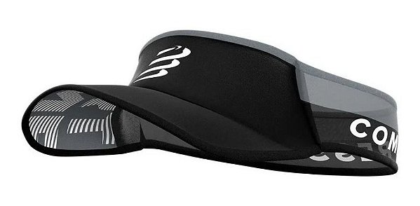 Viseira Ultralight New - Preto - Run Tri - Compressport