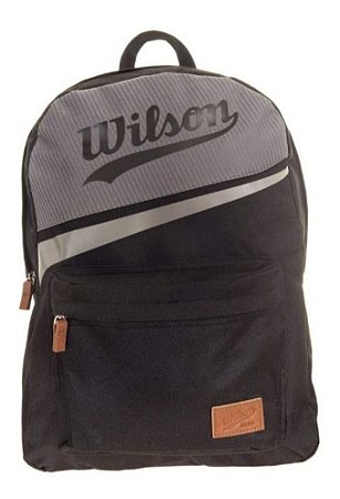 Mochila Esportiva Urban Classic 19l - Wilson - Cinza Preto