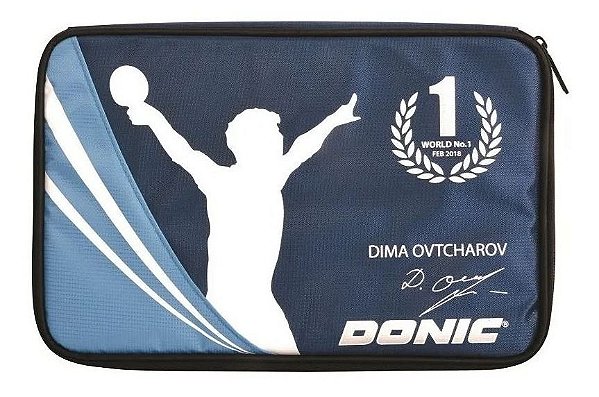 Capa Case Tênis De Mesa E Ping Pong Donic Ovtcharov Azul