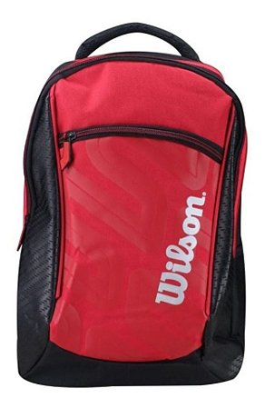 Mochila Esportiva C/ Porta Notebook 35l Wilson - Preto Verm