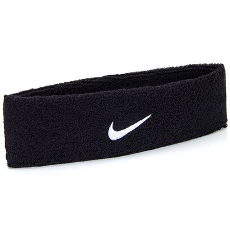Testeira Nike Swoosh Headband Perfect - Preto - Nike