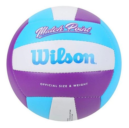 Bola Vôlei Matchpoint Wilson - Peso E Medidas Oficiais -roxo