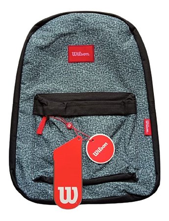 Mochila Esportiva Wilson - Mod. Urban Style 25l - Cinza