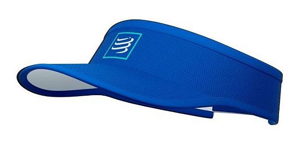 Viseira Boné Ajustável Modelo New Compressport - Azul