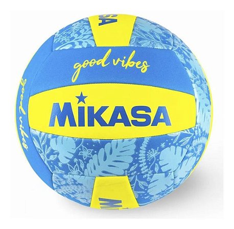 Bola De Vôlei Modelo Good Vibes Em Tpe Mikasa - Voleibol