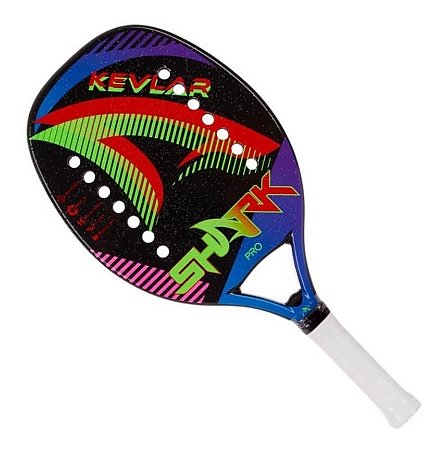 Raquete De Beach Tennis Shark Kevlar Carbono