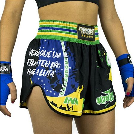 Shorts Muay Thai Innove Modelo Brazil Fight