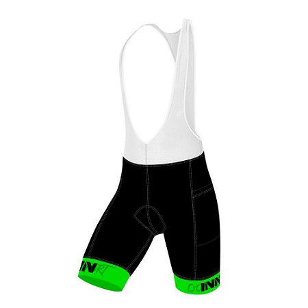 Bretelle Ciclismo Innove Sports C/Bolso Lateral, Barra Verde