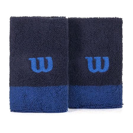 Munhequeira Longa Color Marinho / Azul 2 Unidades - Wilson
