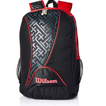 Mochila Esportiva Wilson 23 Litros - Vermelho / Preto