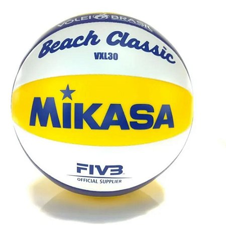 Bola De Vôlei De Praia Modelo Vxl30 Mikasa - Padrão Fivb