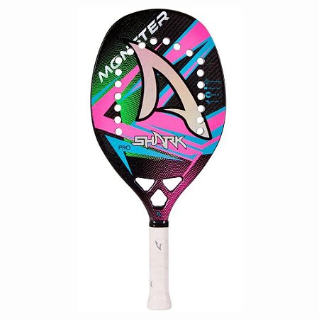 Raquete De Beach Tennis Shark Modelo Monster