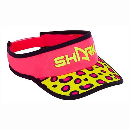 Viseira Shark Beach Tennis - Ajustável Feline Pink