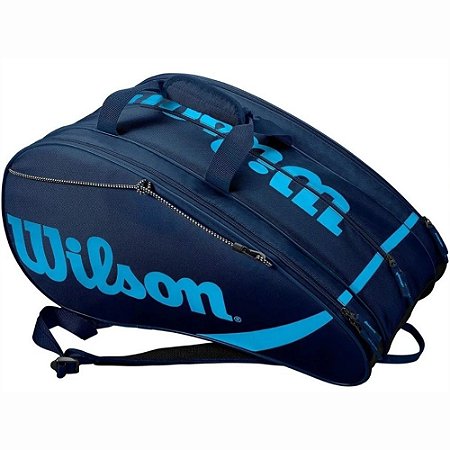 Raqueteira Bolsa Wilson Beach Tennis Padel Azul 6r