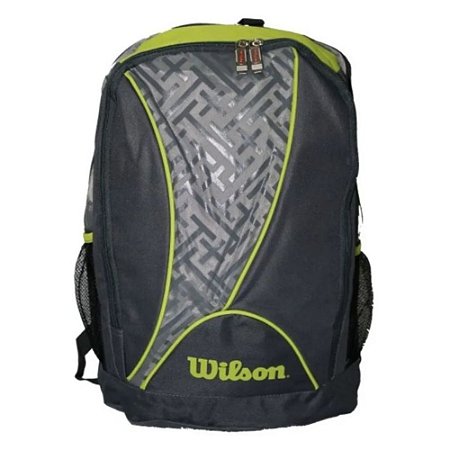 Mochila Esportiva Wilson Modelo Lazer 23l Cinza