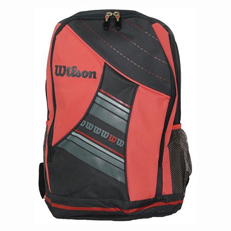 Mochila Esportiva Wilson Modelo Lazer 23 Litros Cinza Coral