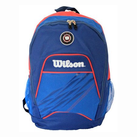 Mochila Esportiva Wilson Modelo Lazer 24 Litros Azul