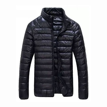 Jaqueta Masculina Ultra Light Down Penas Plumas Ganso
