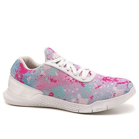 Tênis Rock Fit Grip 3 Collors Sola Branca Cross Training