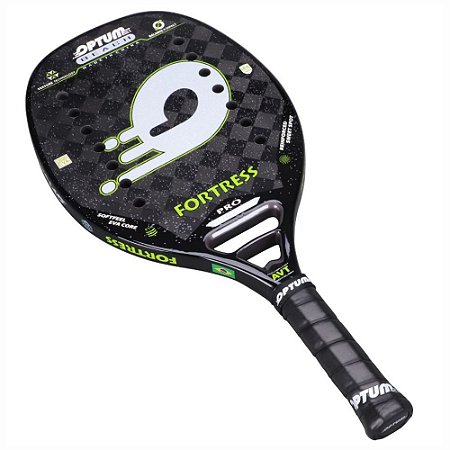 Raquete De Beach Tennis 100% Full Carbono 18k Optum