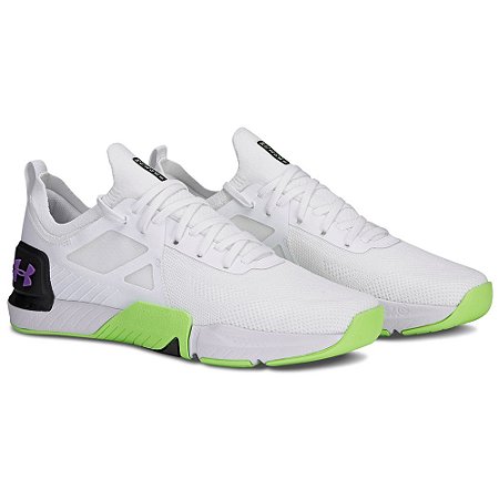 Tênis De Treino Under Armour Tribase Cross Unissex Branco