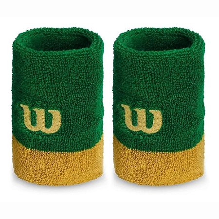 Munhequeira Wilson Color Longa Verde Amarelo 2 Unidades