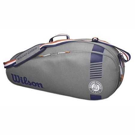 Raqueteira Bolsa Wilson Mod. Roland Garros Team 3 Pack