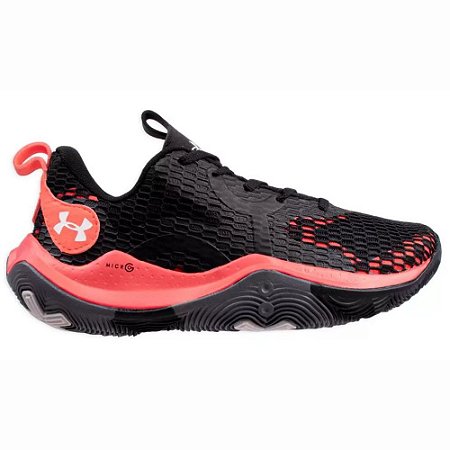 Tênis Under Armour Basket Spawn 3 Unissex Preto