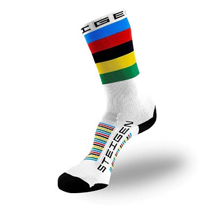 Meia Esportiva Cano Alto Steigen Mod. World Champs Corrida