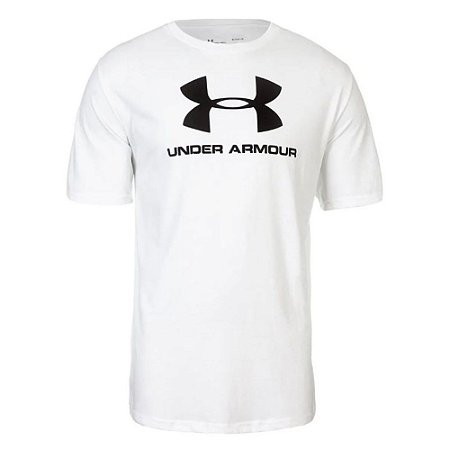 Camiseta de Treino Unissex Under Armour Sportstyle Branco