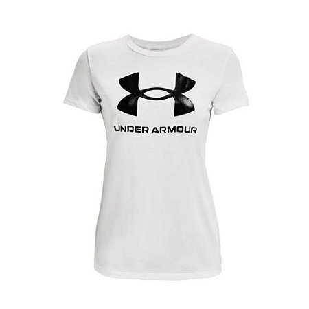 Camiseta Treino Feminina Under Armour Live Sportstyle Branco