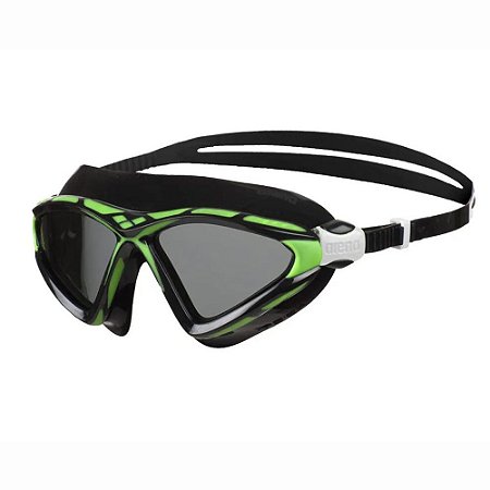Óculos Natação Mod. X-Sight 2 Arena Proteção Uv Preto Verde