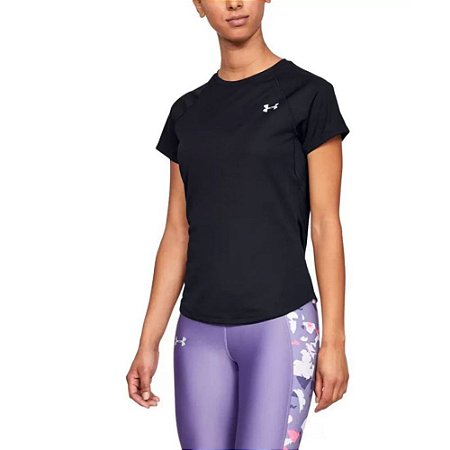 Camiseta Treino Feminina Under Armour Speed Stride Preto
