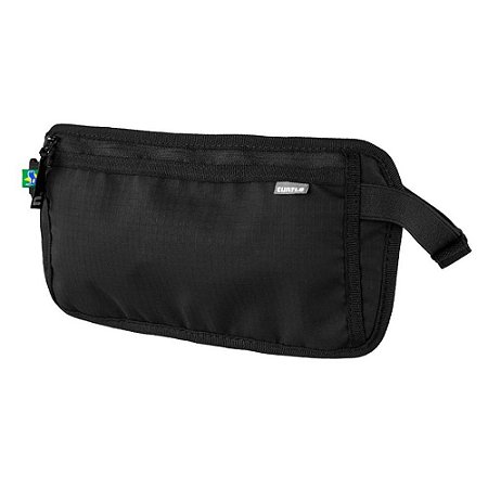Pochete Carteira Money Belt Organizadora Curtlo Preto