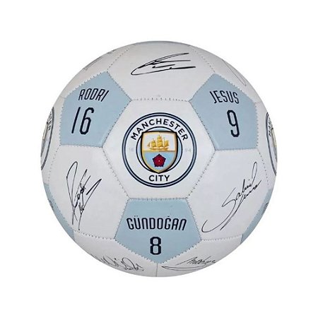 Bola Futebol Clube Manchester City Assinaturas Jogadores