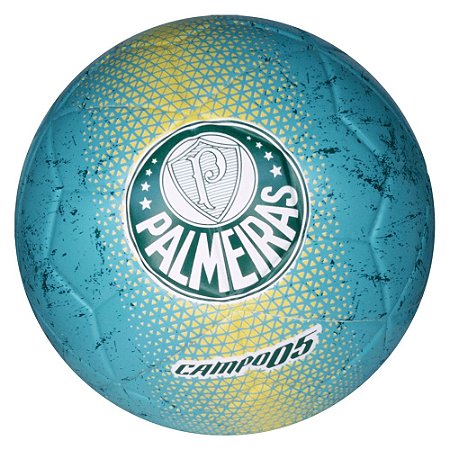 Bola Futebol Nº 5 Palmeiras Campo Gramado Verde Agua Macia