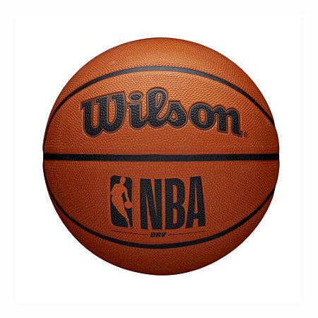 Bola de Basquete Wilson Modelo NBA DRV Tamanho 5 Laranja