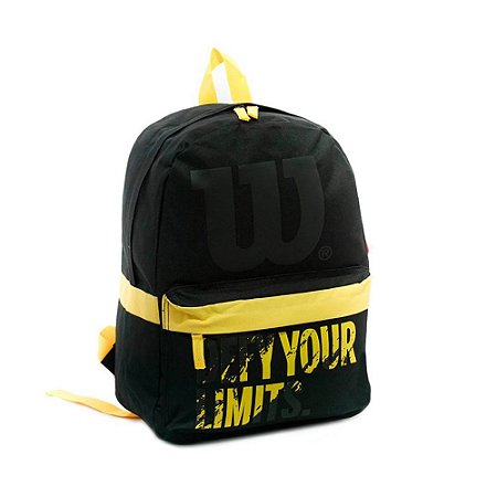Mochila Esportiva Defy Your Limits Wilson 25L Poliéster Leve