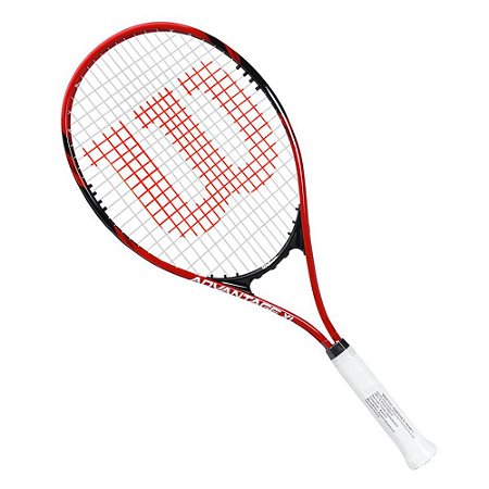 Raquete Tênis Wilson Modelo Advantage XL Vermelho Preto L3