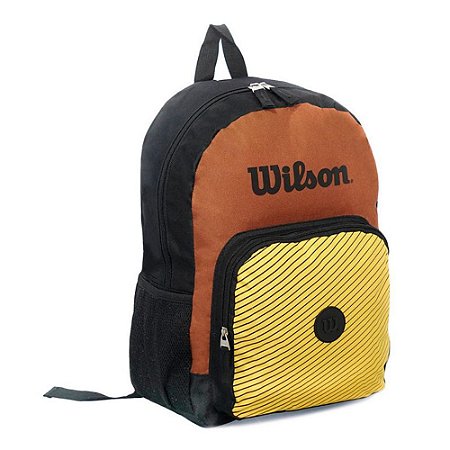 Mochila Esportiva Vintage 25L Wilson Escolar Poliéster Leve